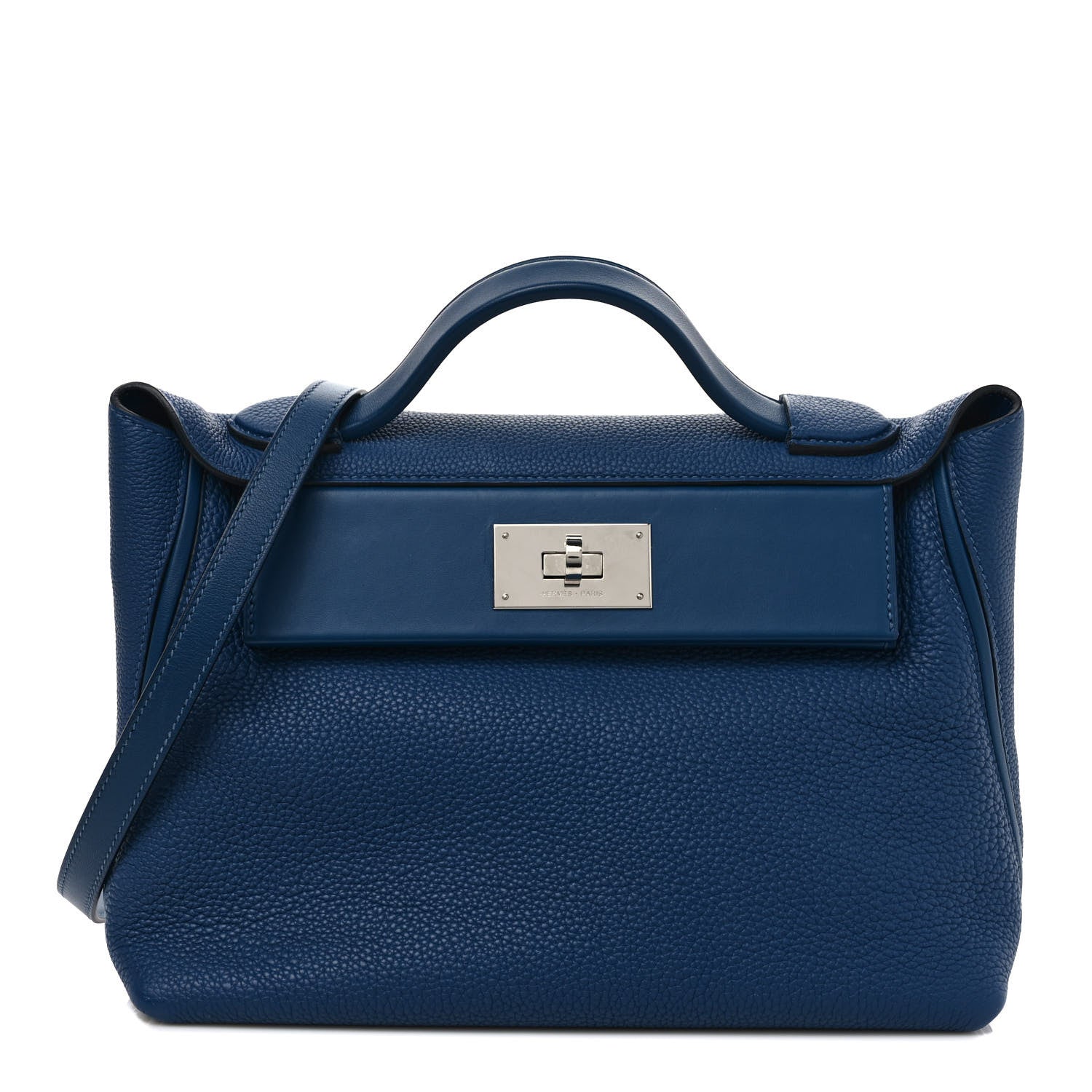Hermes Taurillon Maurice Swift 24/24 29 Deep Blue 1 of 11