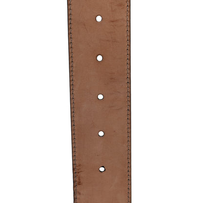 Gucci Imprime Monogram Interlocking G Belt 105 42 Black 3 of 4