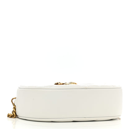 Dolce & Gabbana Smooth Calfskin Mini Devotion Camera Bag White 3 of 9