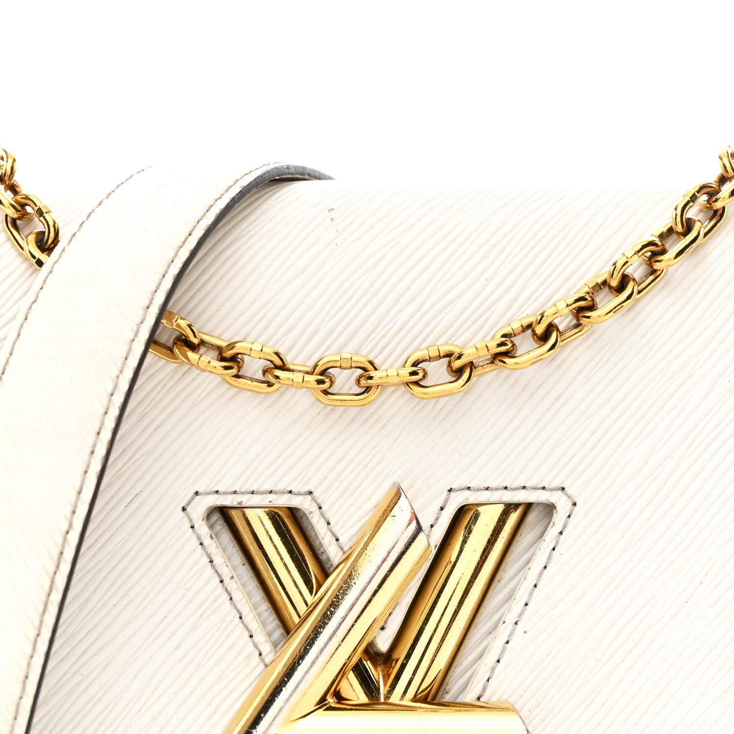 Louis Vuitton リング サイズS ゴールド/ホワイト LOUIS VUITTON ルイヴィトン 指輪 リング・ナノグラム Sサイズ（約9号