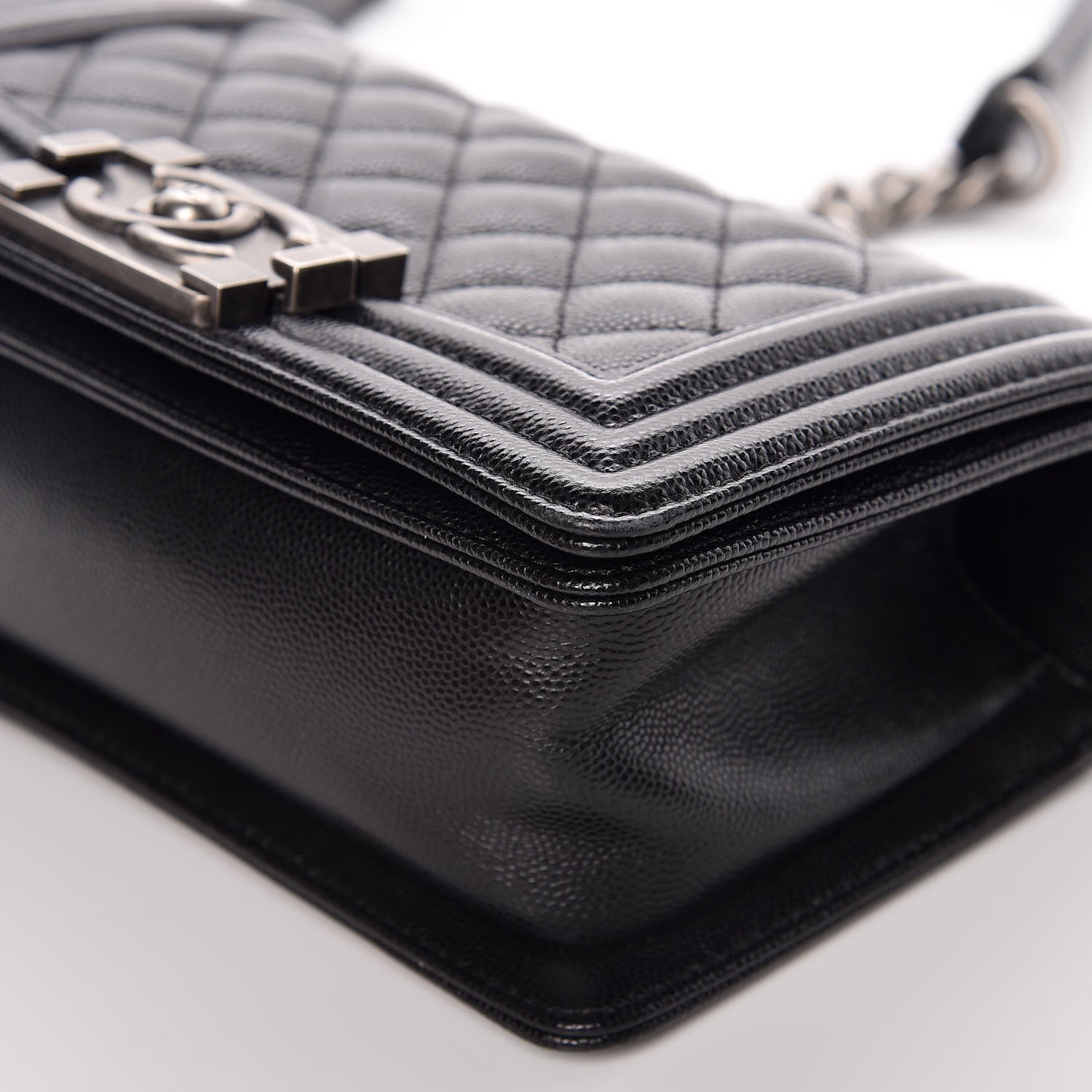 Chanel Caviar Quilted Small Boy Flap Black 10 of 13