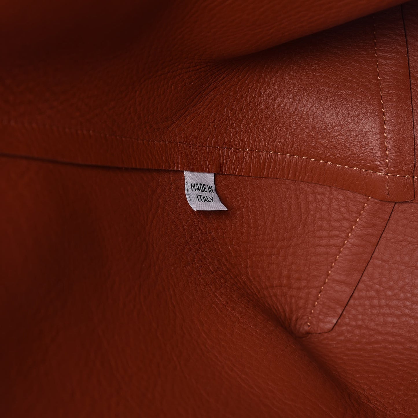 Suede Bucket Bag Brick
