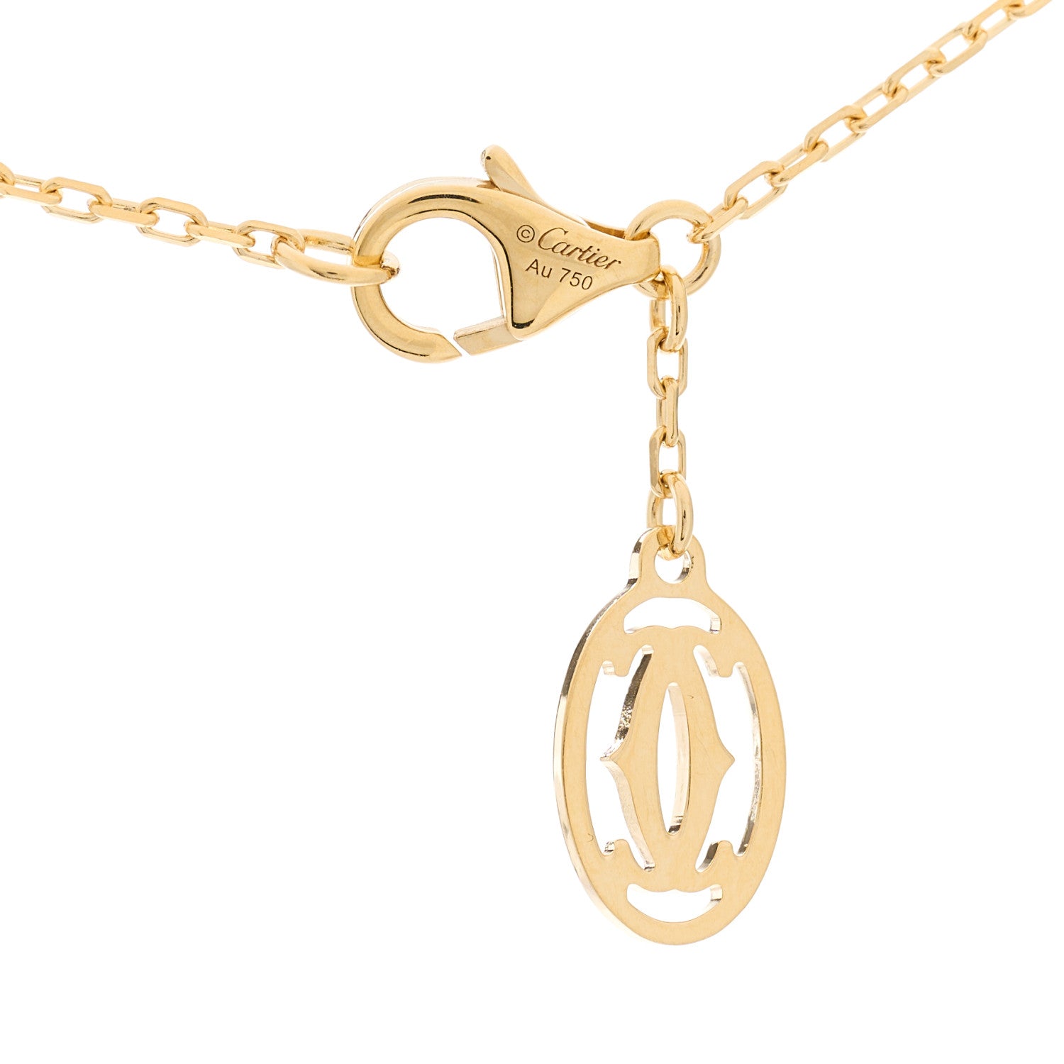 Cartier 18K Yellow Gold Chain Necklace 4 of 5