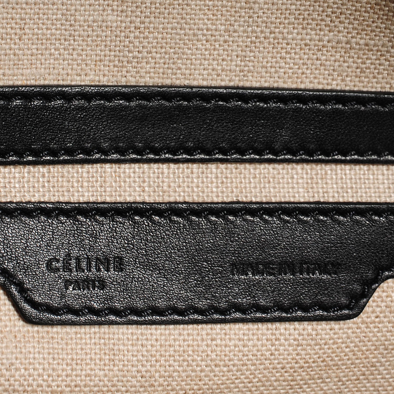 Celine Smooth Calfskin Small Triptyque Satchel Black 7 of 10