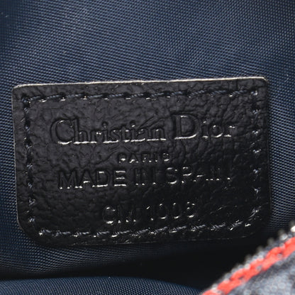 Christian Dior Monogram Flight Trotter Cosmetic Pouch Blue 6 of 6