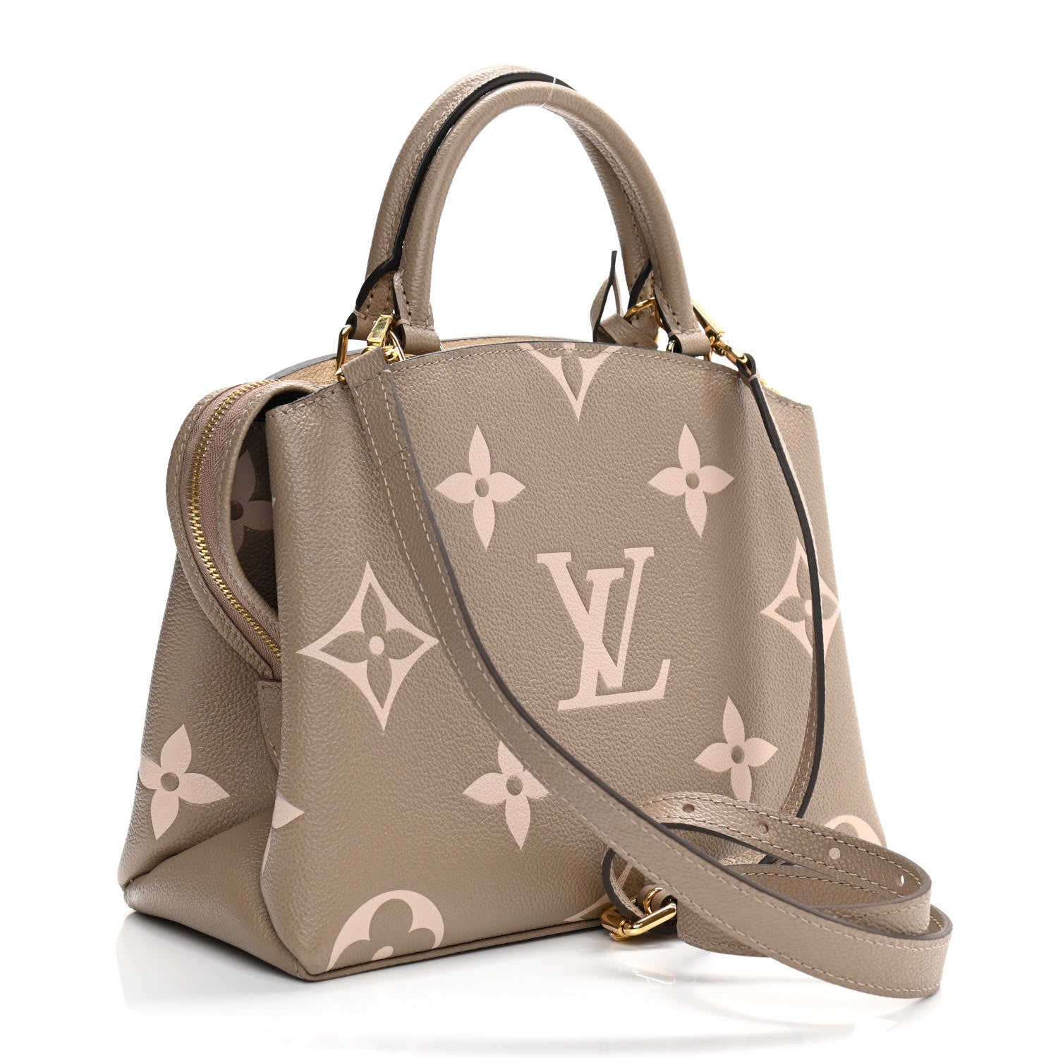 Louis Vuitton Empreinte Monogram Giant Petit Palais Tourterelle Creme 2 of 15