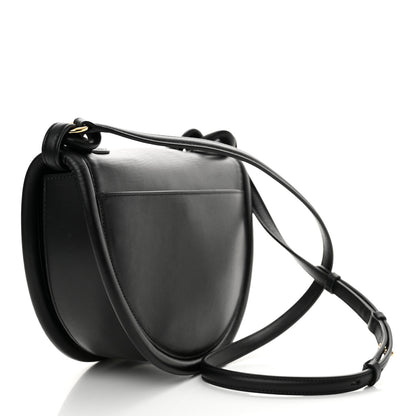 Salvatore Ferragamo Calfskin Aura Shoulder Bag Black 3 of 15
