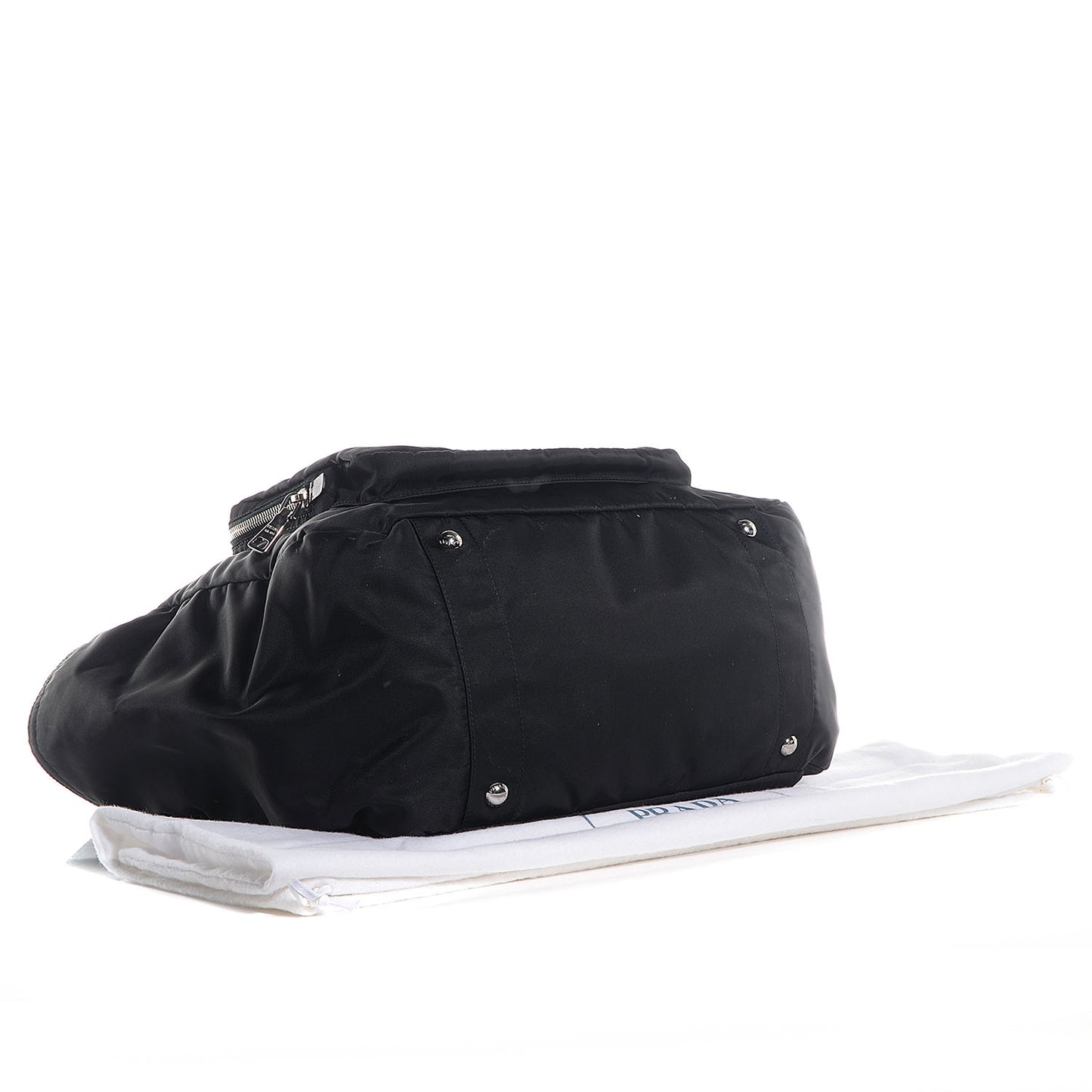 Tessuto Nylon Diaper Bag Black