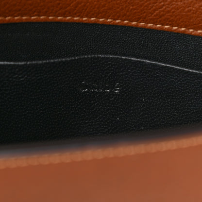 Chloe Calfskin Small Nile Bracelet Minaudiere Bag Caramel 6 of 8