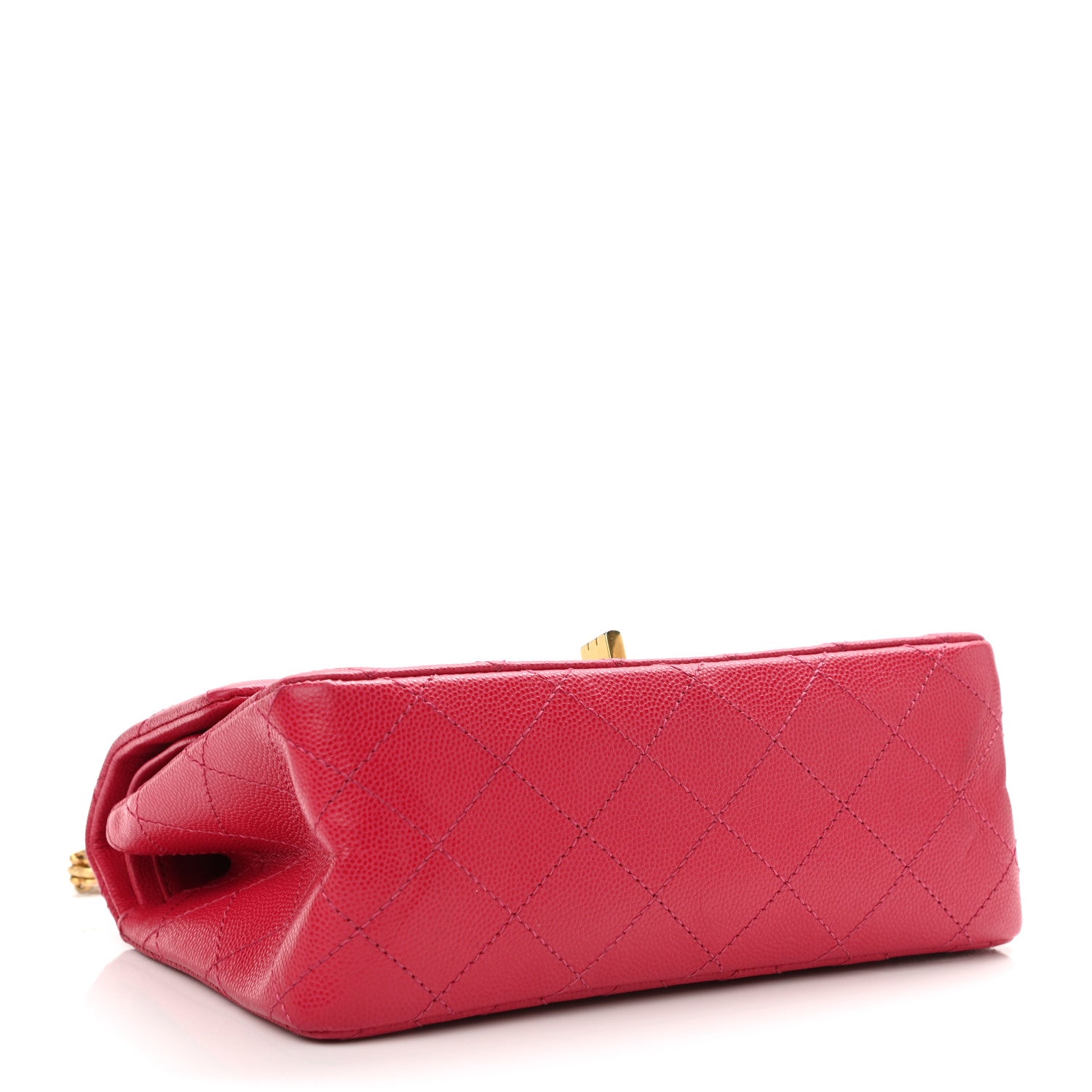 Chanel Caviar Quilted 2.55 Reissue 224 Flap Dark Pink 4 of 13