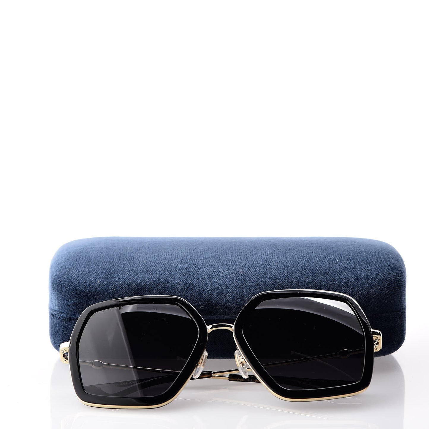 Acetate Oversize Square Frame GG0106S Sunglasses Black