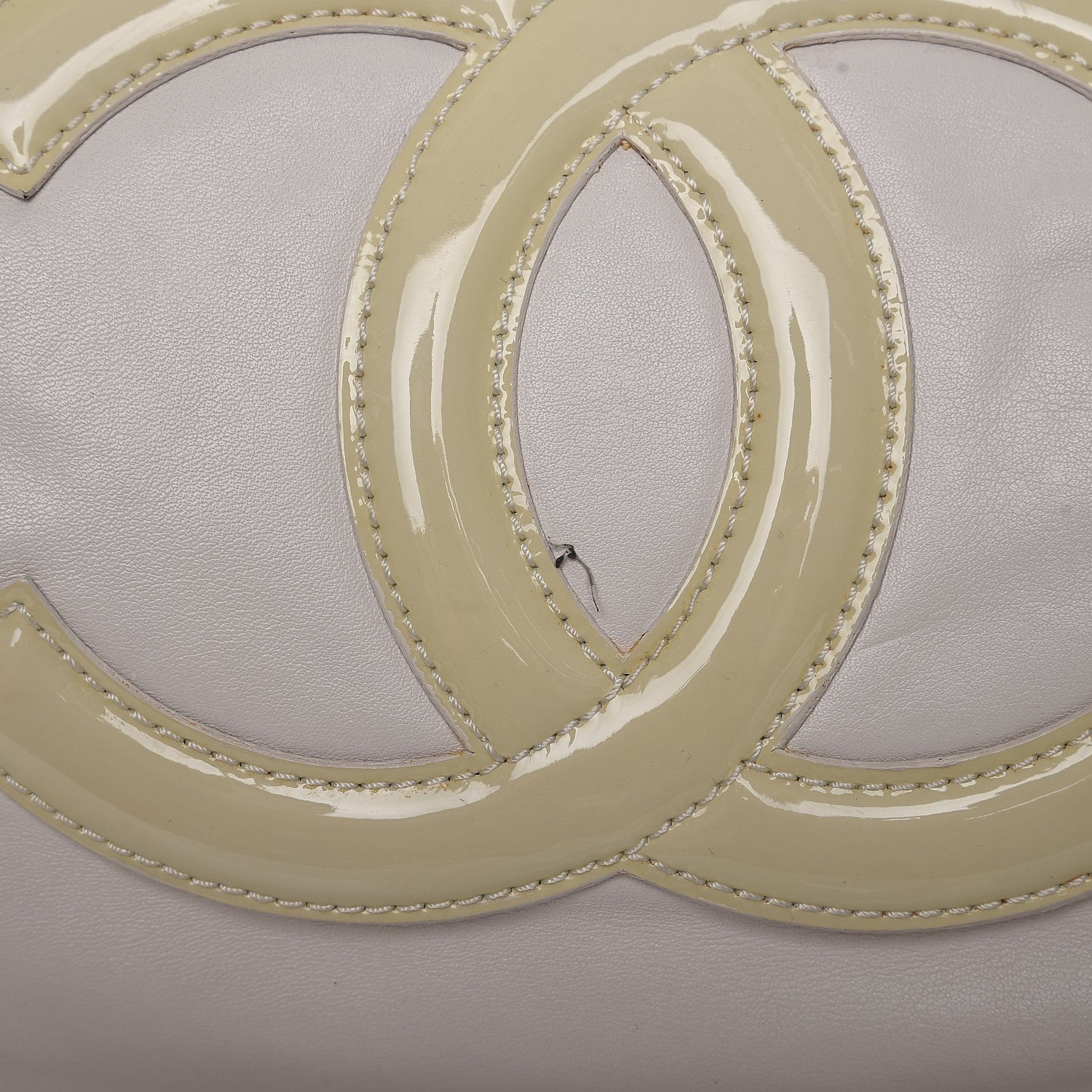 Chanel Calfskin Modern Chain Rhodoid Hobo White 8 of 11