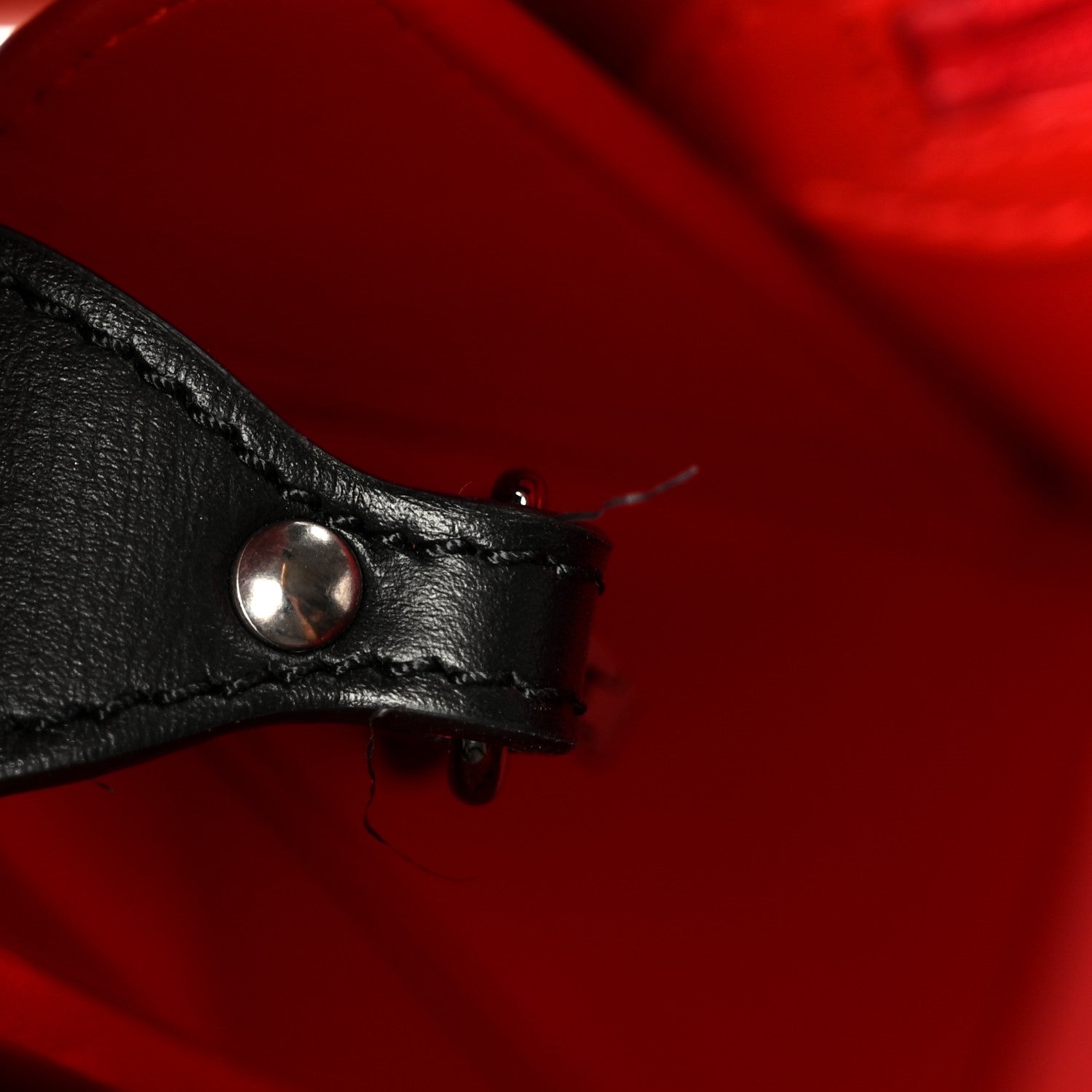 Christian Louboutin Calfskin Spikes Loubinthesky Mini Paloma Black 11 of 12