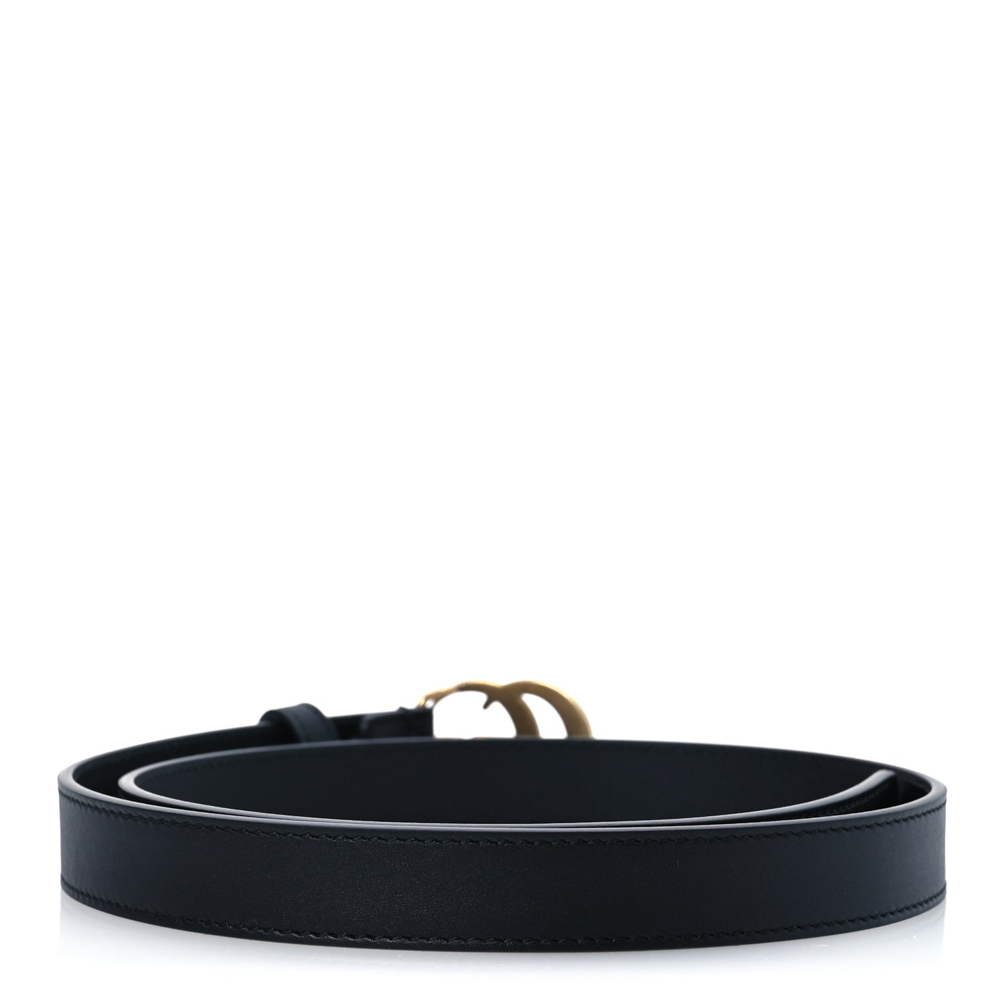 Calfskin Double G 20mm Belt 70 28 Black