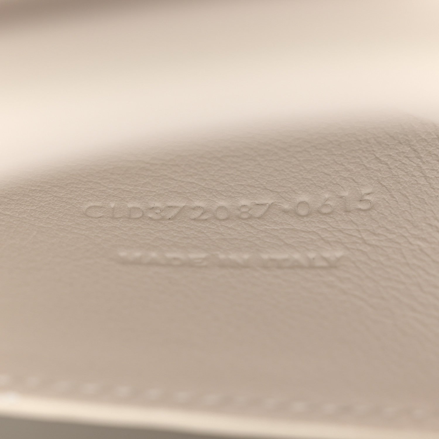 Saint Laurent Calfskin Monogram Baby Cabas Dove White 7 of 15