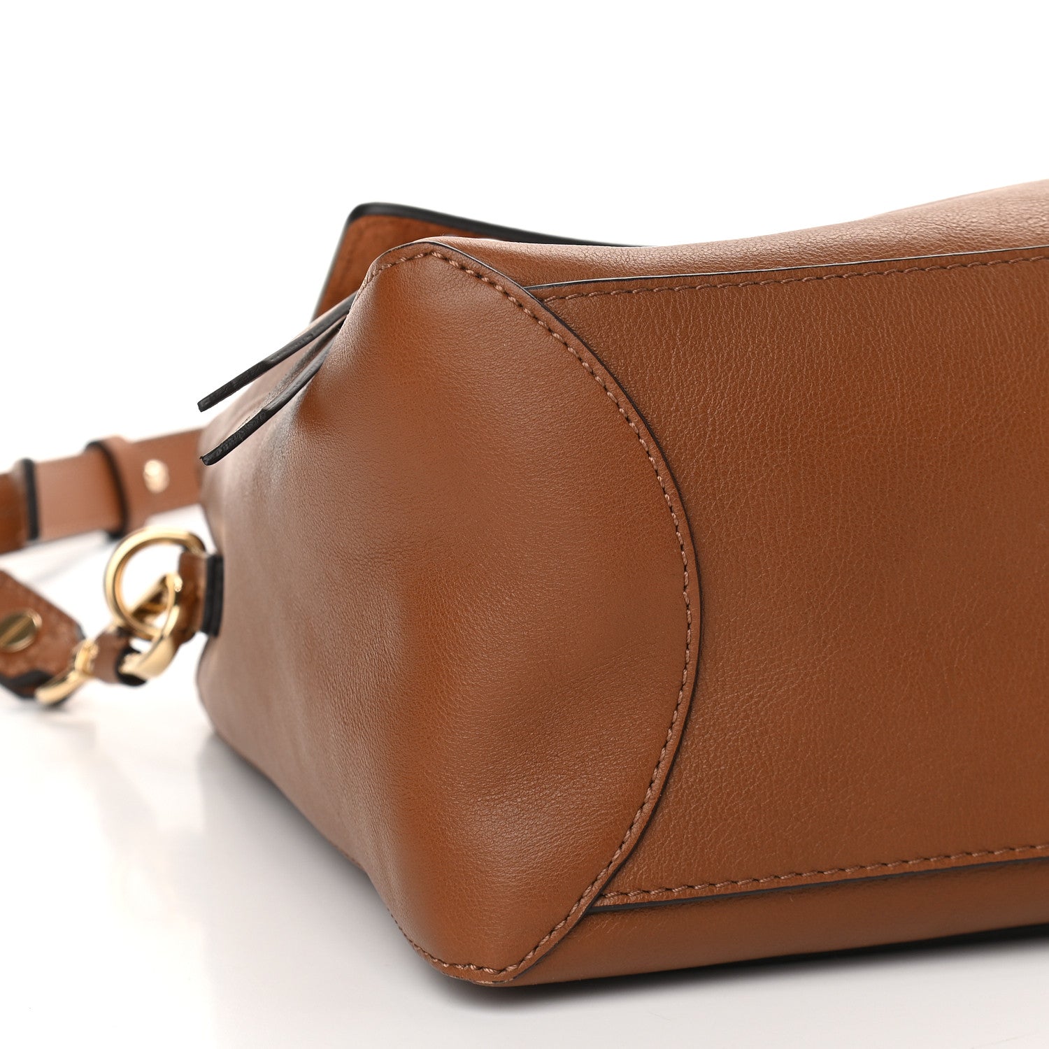 Chloe Calfskin Medium Faye Day Shoulder Bag Tan 8 of 9