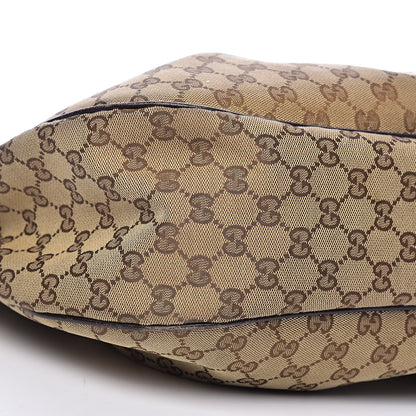 Gucci Monogram Medium Sukey Hobo Dark Brown 17 of 23