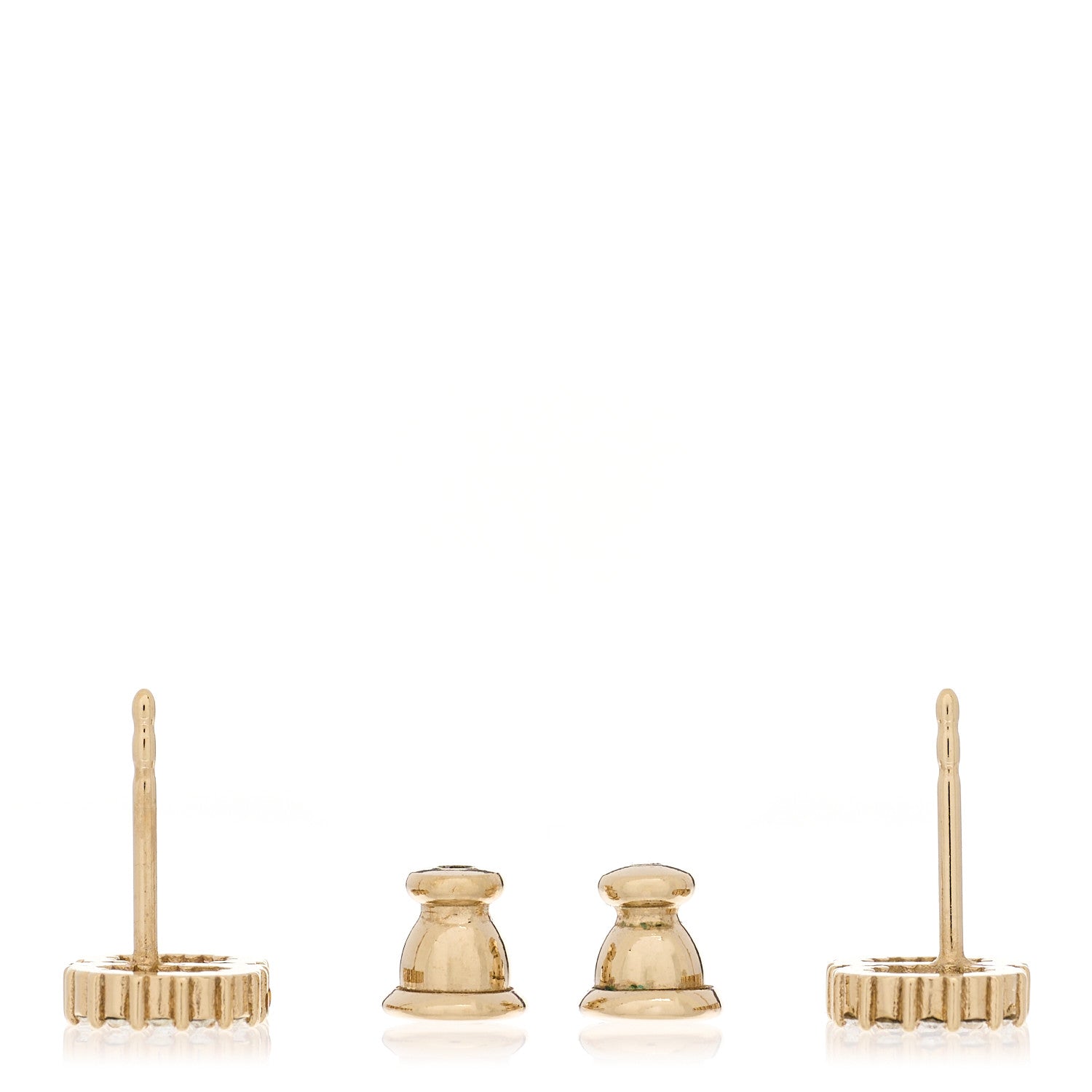 Christian Dior Pearl Clair D Lune Earrings Gold 3 of 3