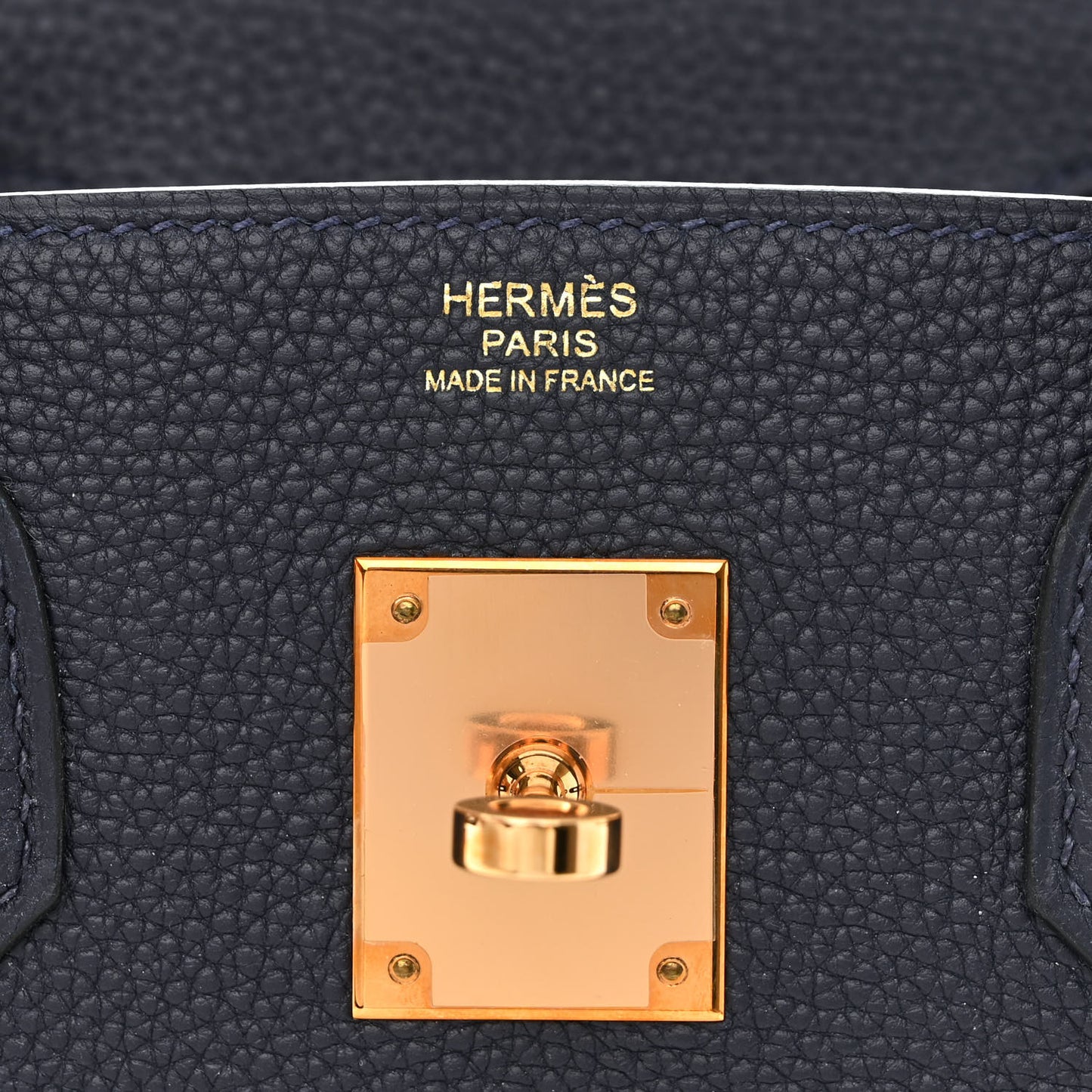 Togo Birkin 30 Bleu Nuit