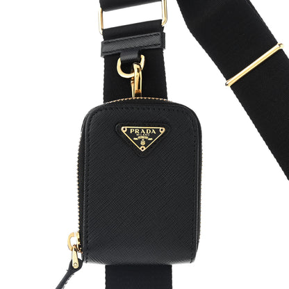 Prada Saffiano Lux Re-Edition 2005 Shoulder Bag Black 10 of 13