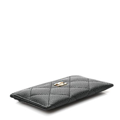 Chanel Caviar Quilted Card Holder Black 4 of 8