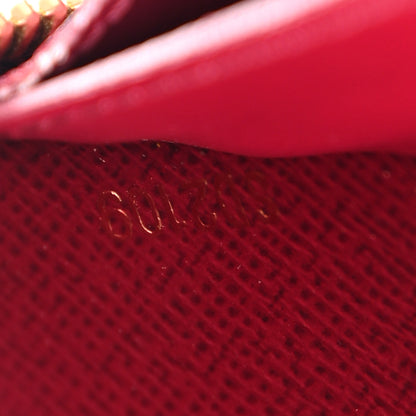 Louis Vuitton Monogram Clemence Wallet Fuchsia 7 of 9