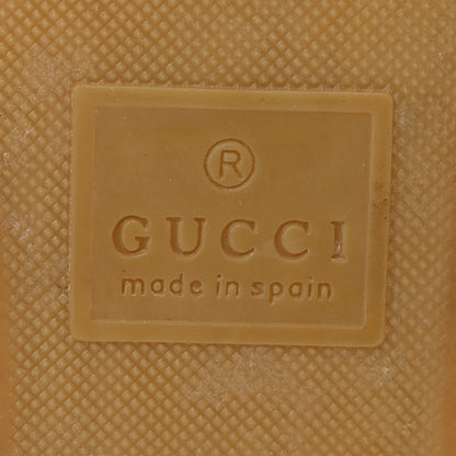 Gucci Monogram Matelasse GG Marmont Espadrille 20mm Slide Sandals 37.5 Beige Ebony Black 6 of 10