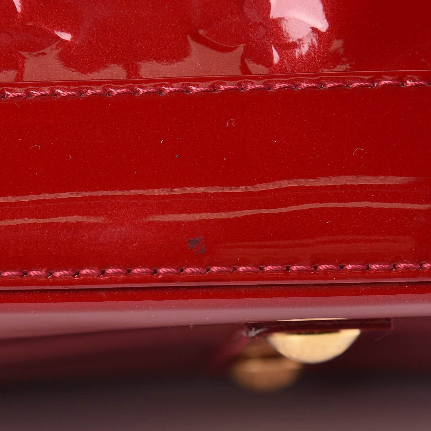 Louis Vuitton Vernis Alma GM Pomme D'Amour 16 of 16