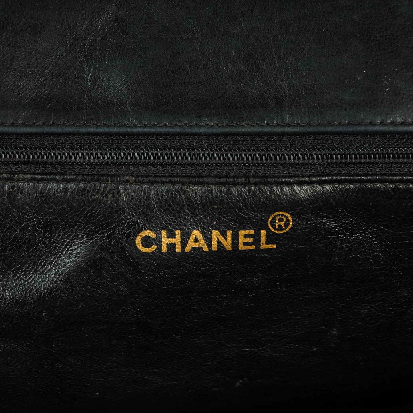 Lambskin Quilted Grand Shopping Tote GST Black