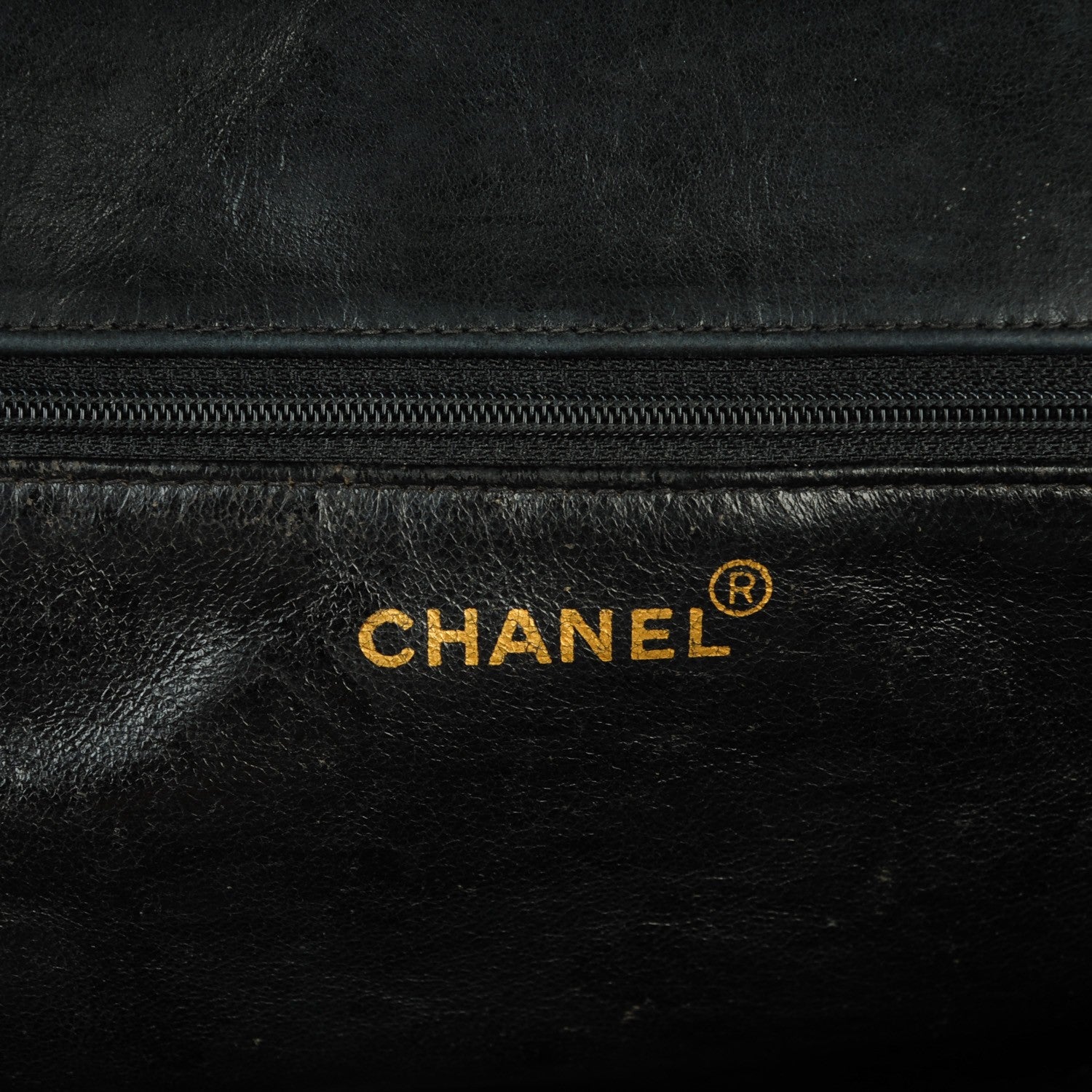 Chanel Lambskin Quilted Grand Shopping Tote GST Black 6 of 8