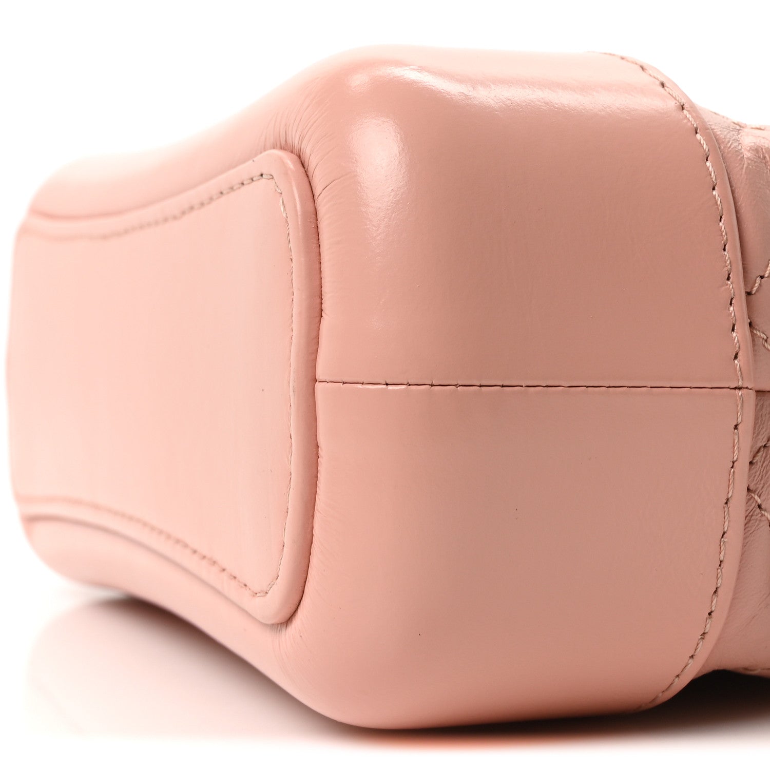 Chanel Aged Calfskin Quilted Small Gabrielle Hobo Pink 10 of 10
