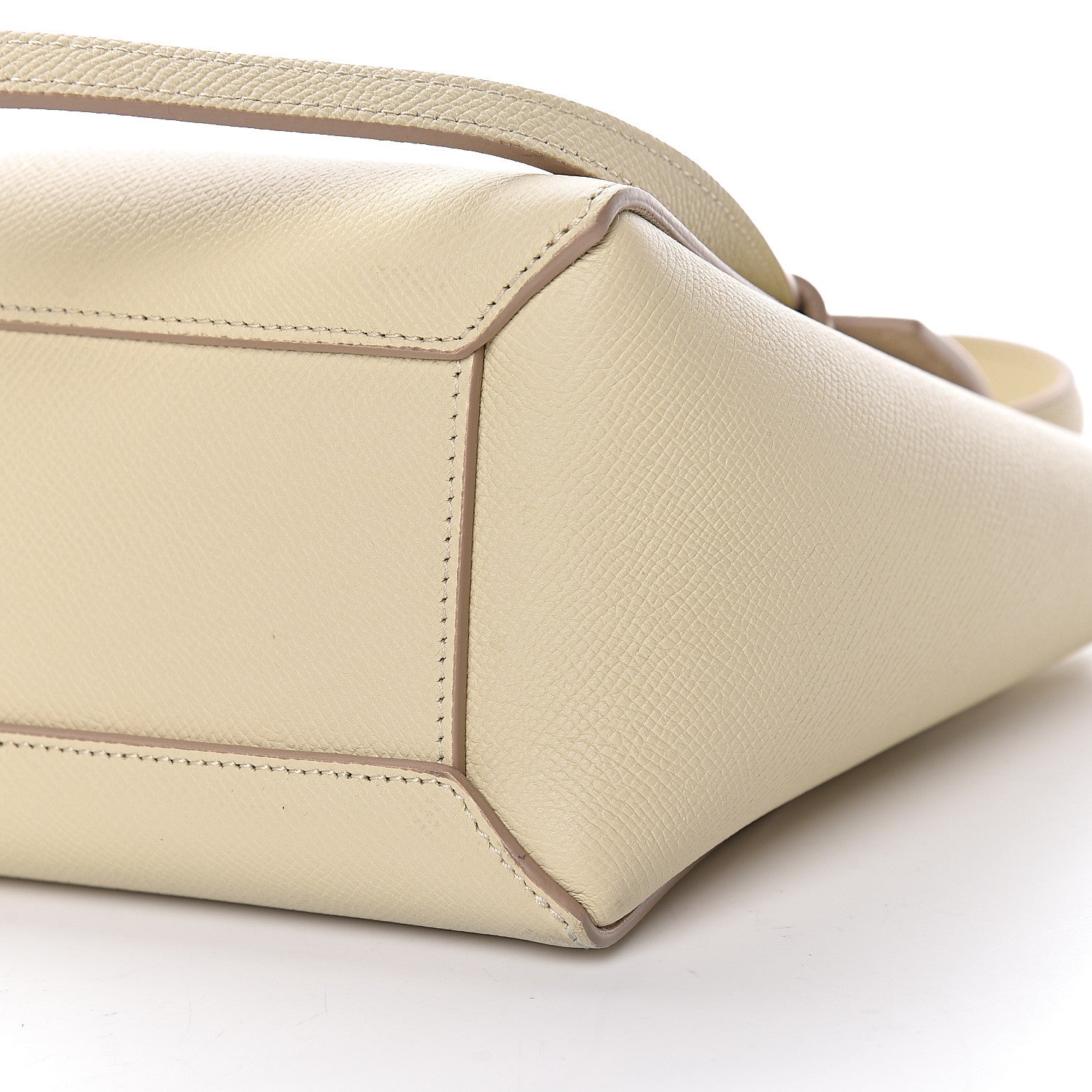 Celine Grained Calfskin Nano Belt Bag Linen 10 of 11