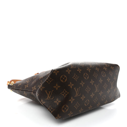 Louis Vuitton Monogram Flower Zipped Tote MM Beige 4 of 11