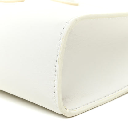 Celine Smooth Calfskin Cuir Triomphe Shoulder Bag White 9 of 21