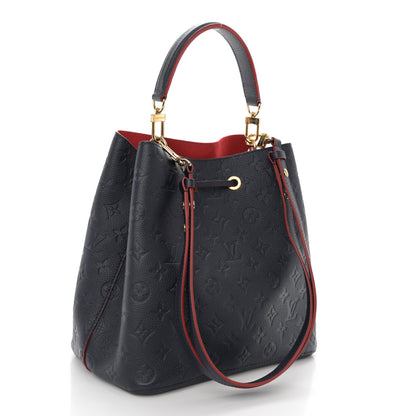 Louis Vuitton Empreinte Neonoe MM Marine Rouge 3 of 12