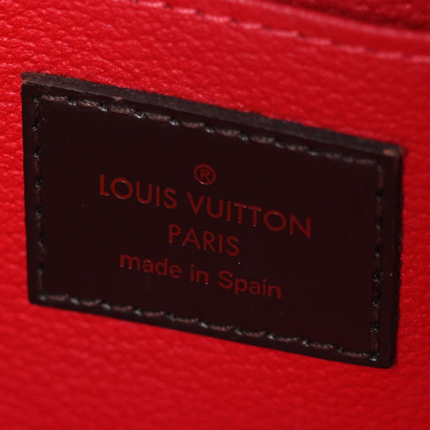 Louis Vuitton Damier Ebene Cosmetic Pouch 6 of 8