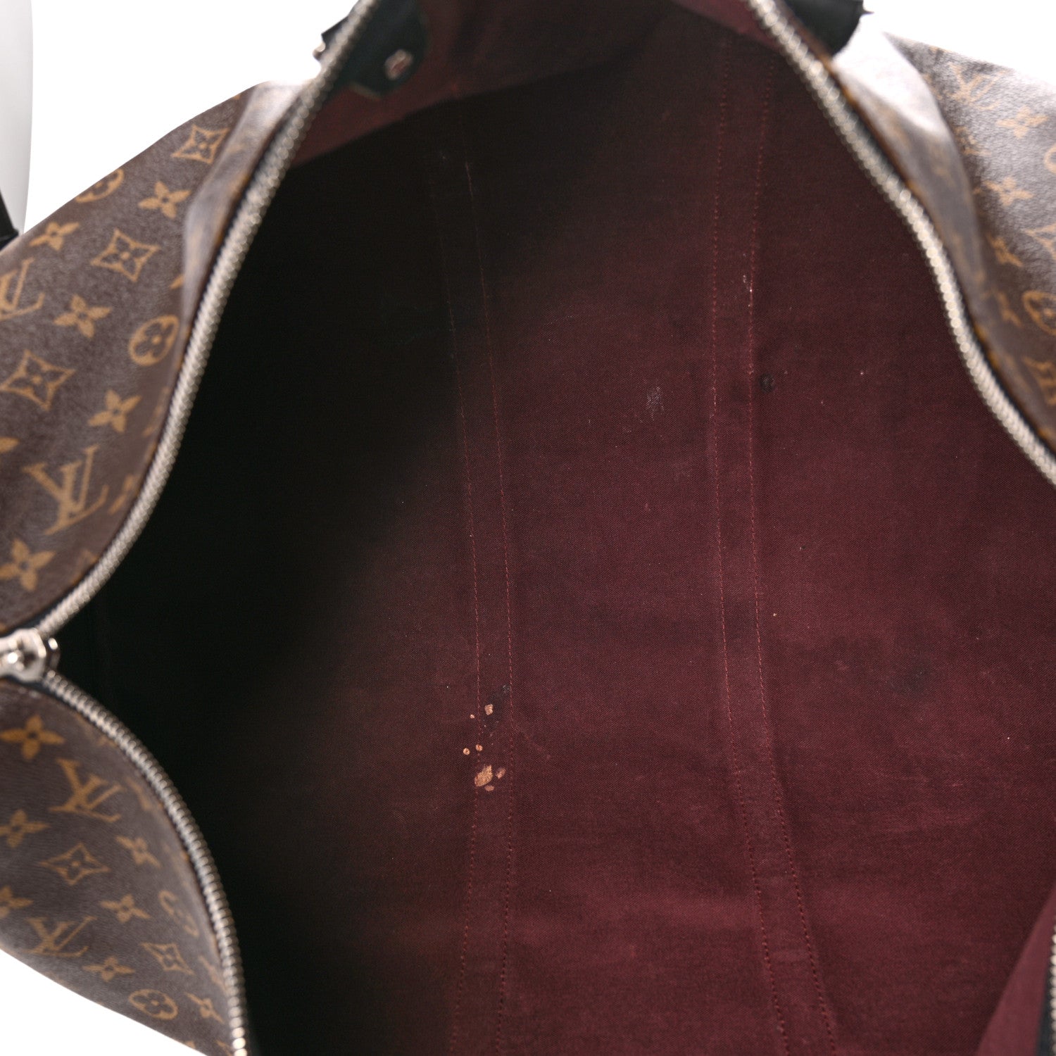 Louis Vuitton Monogram Macassar Keepall Bandouliere 55 4 of 15