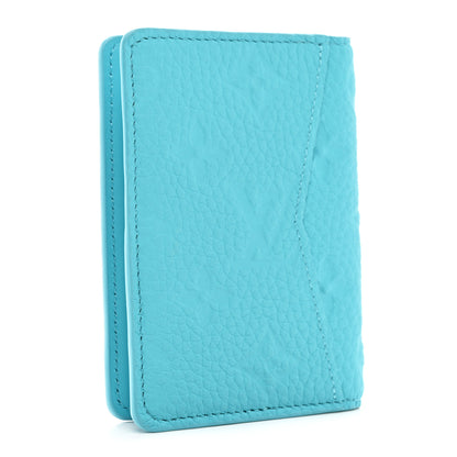 Louis Vuitton Taurillon Monogram Pocket Organizer Turquoise 3 of 6