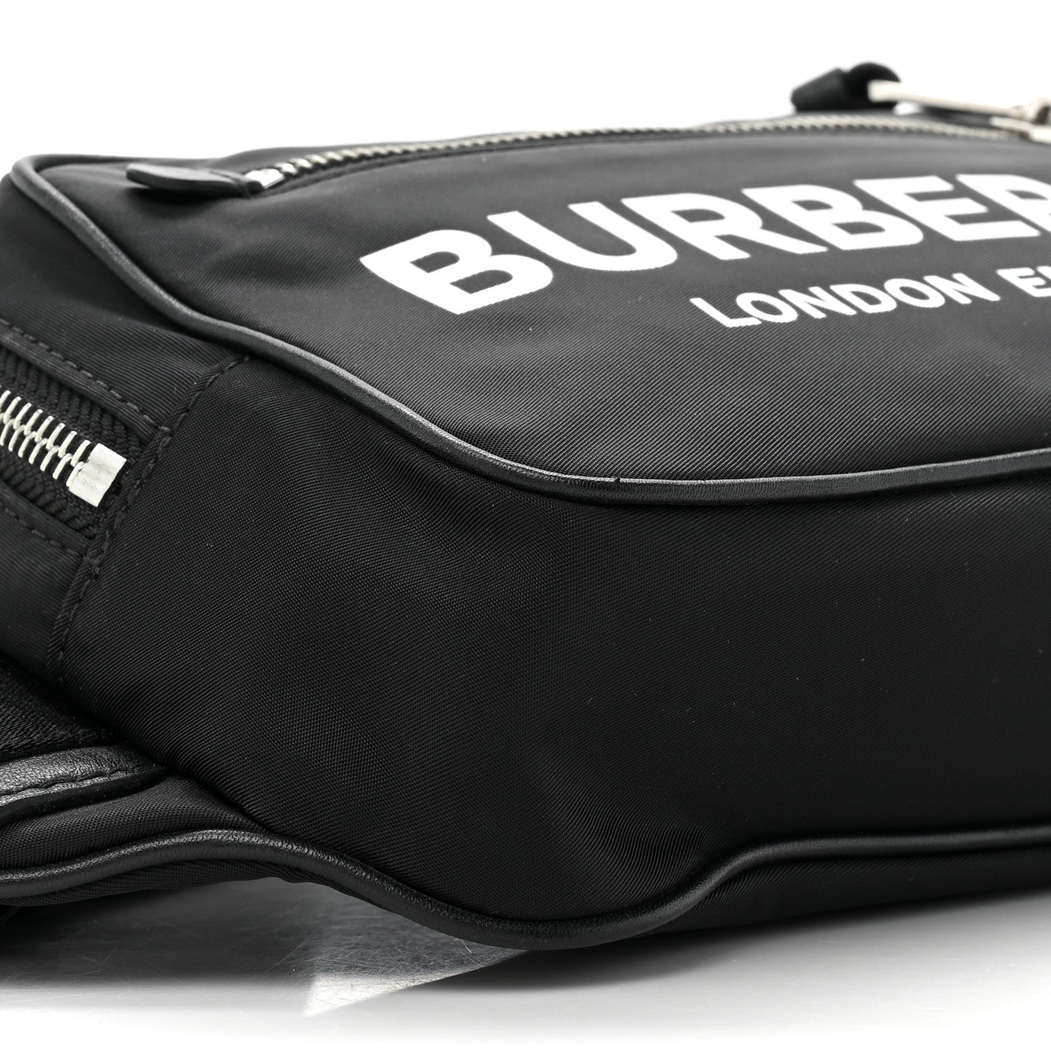 Burberry Econyl Logo Print Large Cannon Bum Bag Black 9 of 11