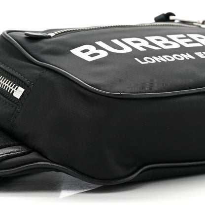 Burberry Econyl Logo Print Large Cannon Bum Bag Black 9 of 11