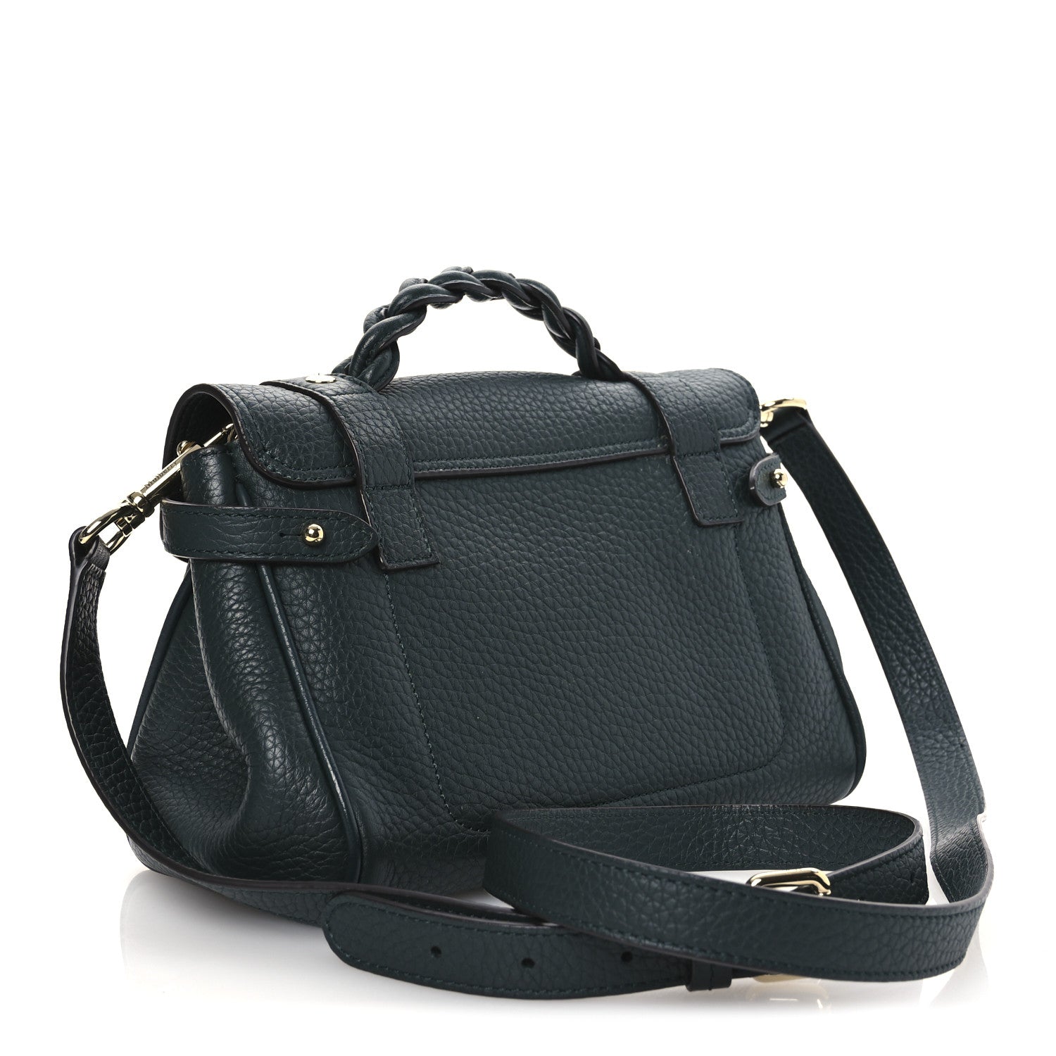 Mulberry Heavy Grain Mini Alexa Mulberry Green 3 of 13