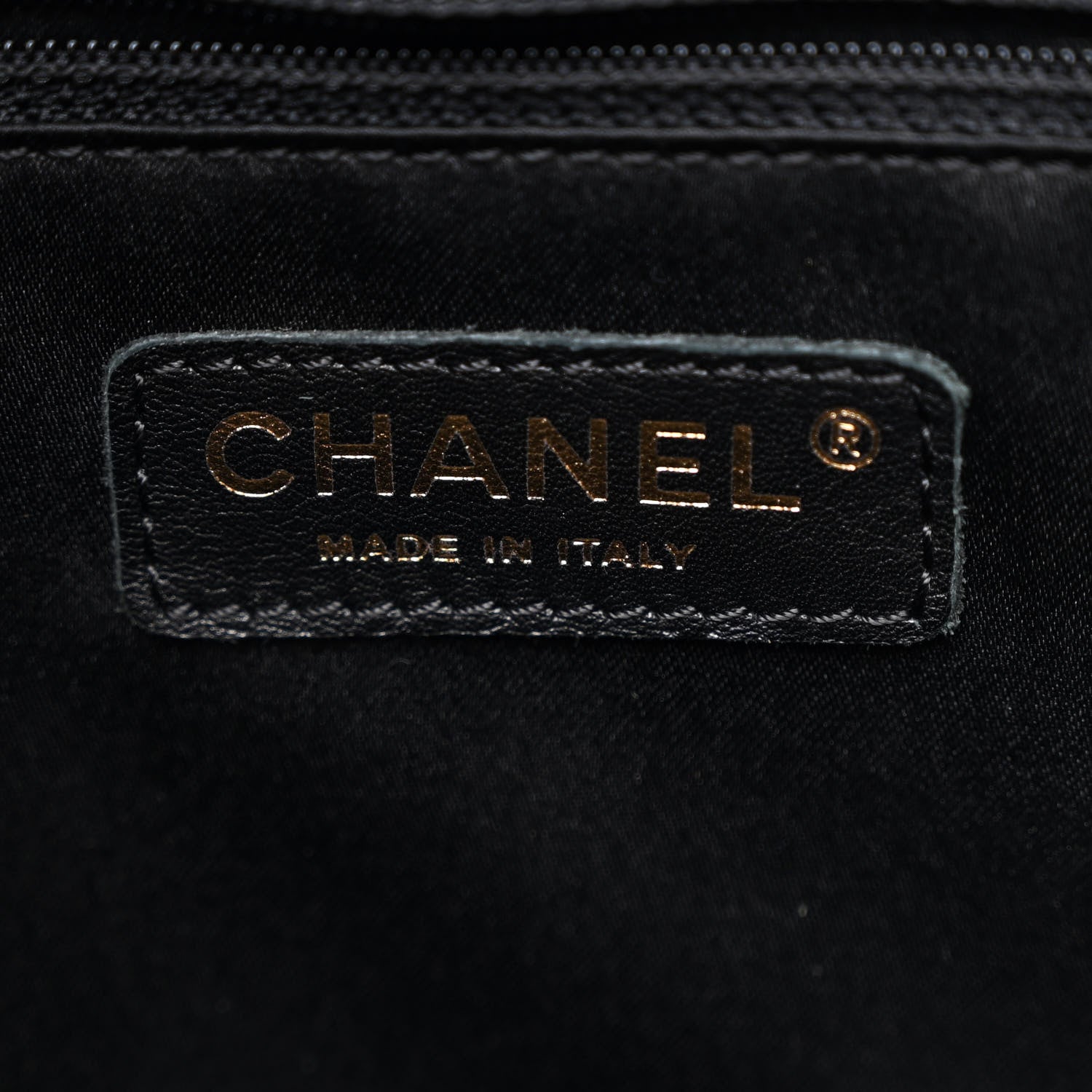 Chanel Caviar Quilted Petit Shopping Tote PST Black 6 of 10