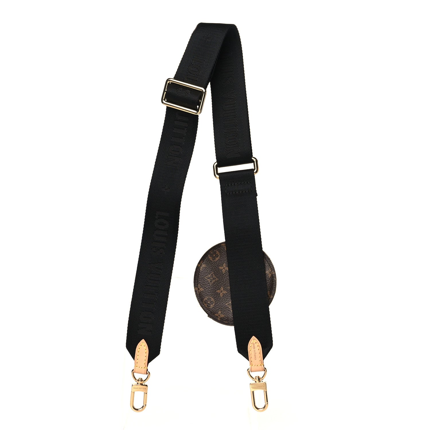 Louis Vuitton Monogram Multi Pochette Accessories Bandouliere Shoulder Strap Black 3 of 6