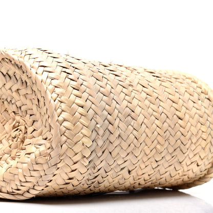 Loewe Raffia Basket Tote Bag Natural Tan 8 of 8