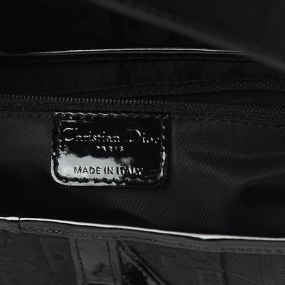 Christian Dior Monogram Saddle Bag Black 6 of 11