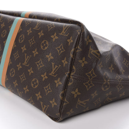 Louis Vuitton Monogram My LV Heritage Neverfull GM Vert Clair Orange 7 of 9