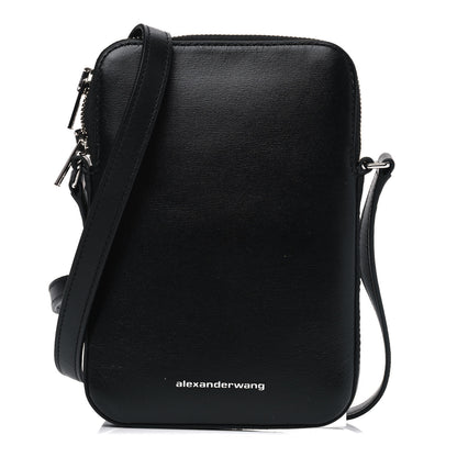 Alexander Wang Textured Calfskin Scout Crossbody Pouch Black 1 of 4