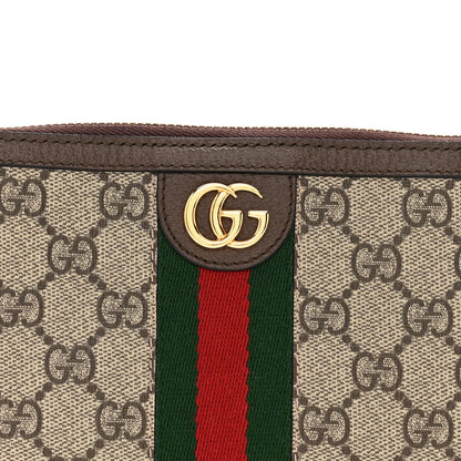 Gucci GG Supreme Monogram Web Ophidia Utility Belt Bag 85 34 Beige Ebony New Acero 9 of 15