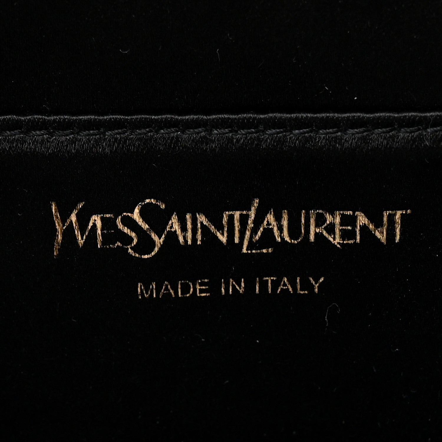 Saint Laurent Calfskin Monogram Large Belle De Jour Clutch Black 6 of 7