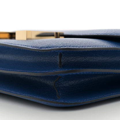 Hermes Chevre Mysore Constance 18 Bleu France 10 of 11